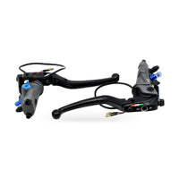 19 RCS CNC Motorcycle Brake Master Cylinder Set Suitable for 7/8 inch Handlebars
