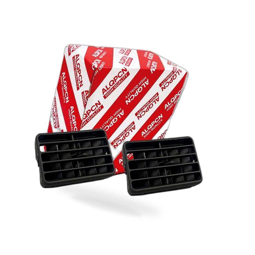 Front Center Middle Air Vent 2x Black Suitable for Toyota Hilux LN145 1997-2004