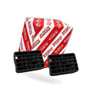 Front Center Middle Air Vent 2x Black Suitable for Toyota Hilux LN145 1997-2004