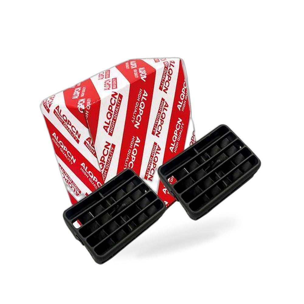 Front Center Middle Air Vent 2x Black Suitable for Toyota Hilux LN145 1997-2004
