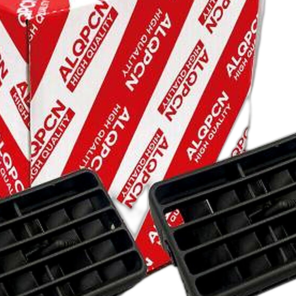 Front Center Middle Air Vent 2x Black Suitable for Toyota Hilux LN145 1997-2004