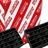 Front Center Middle Air Vent 2x Black Suitable for Toyota Hilux LN145 1997-2004