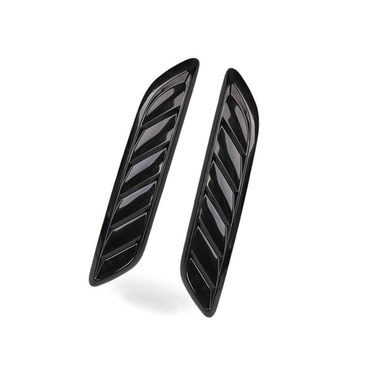 Gloss Black Bonnet Vents Suitable for Holden Commodore VF