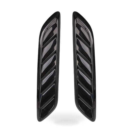Gloss Black Bonnet Vents Suitable for Holden Commodore VF