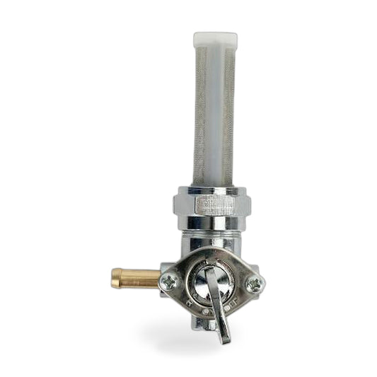 22mm Fuel Tap Petcock Valve Left Outlet Suitable for Harley-Davidson Bad Boy