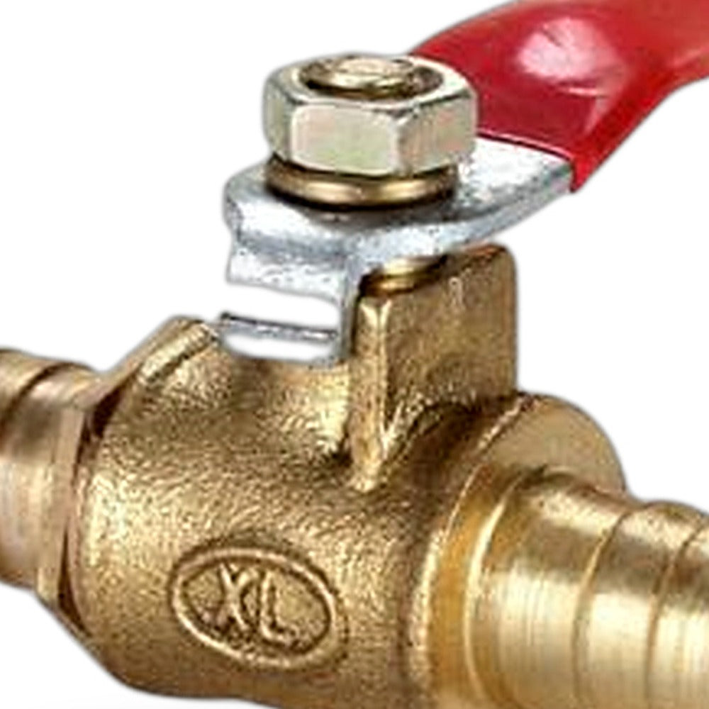 In-Line Fuel Tap Brass 8mm Suitable for Harley Davidson