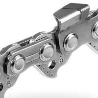 Tungsten Carbide Semi-Chisel Chainsaw Chain 3/8LP .043 55DL Suitable for 16 Inch