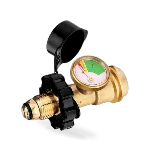 QCC Gas Pressure Gauge Level Indicator Suitable for Propane Gas Bottle Cylinder