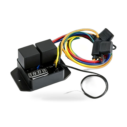 Electronic Radiator Fan Controller Switch 12V Digital Suitable for Universal