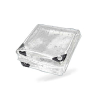 200cmx300cm Clear PVC Tarp Heavy Duty Waterproof Plant Cover with Grommets - BD4