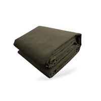 200cmx400cm Heavy Duty Olive Drab Canvas Tarp Tarpaulin Waterproof UV Resistant - BD4