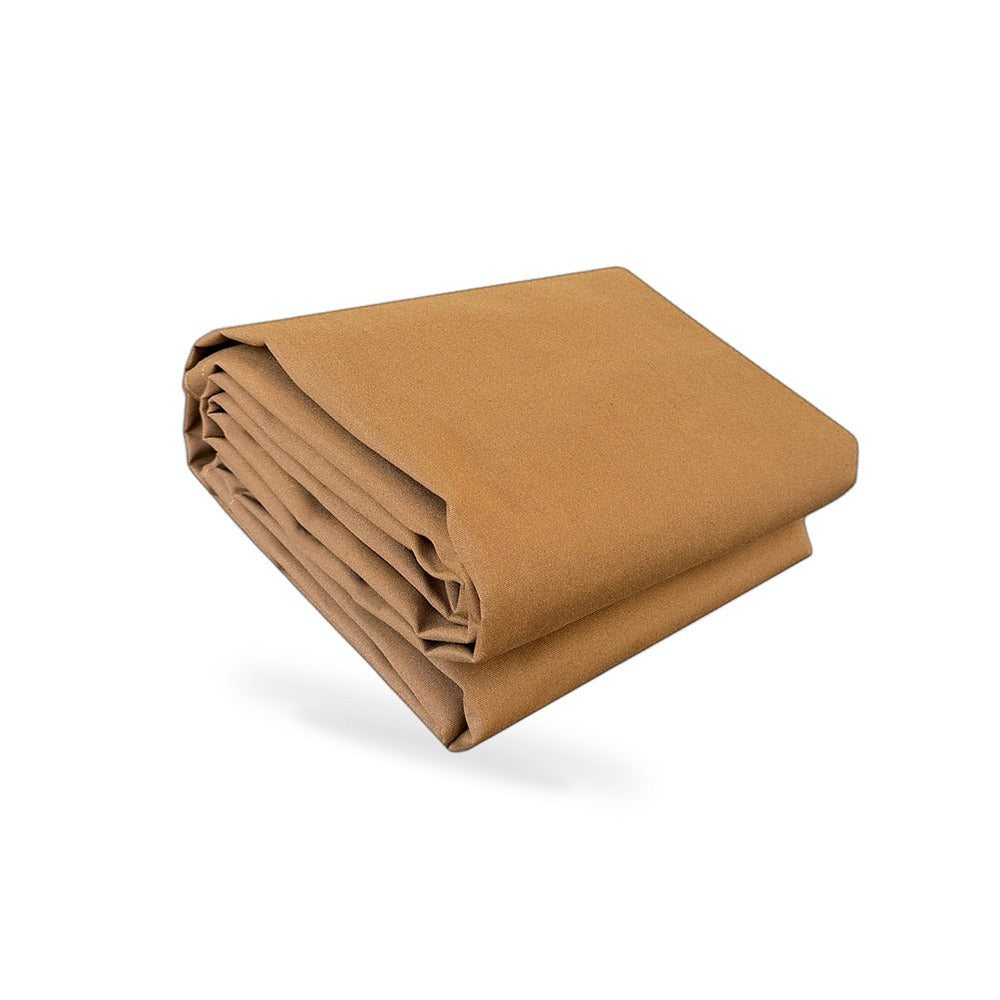 300x300cm Heavy Duty Dark Tan Canvas Tarp Waterproof UV Resistant Suitable for - BD3