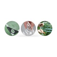 Clear Heavy Duty Tarp 200x500cm Waterproof Tarpaulin Suitable for Plant - ZT2