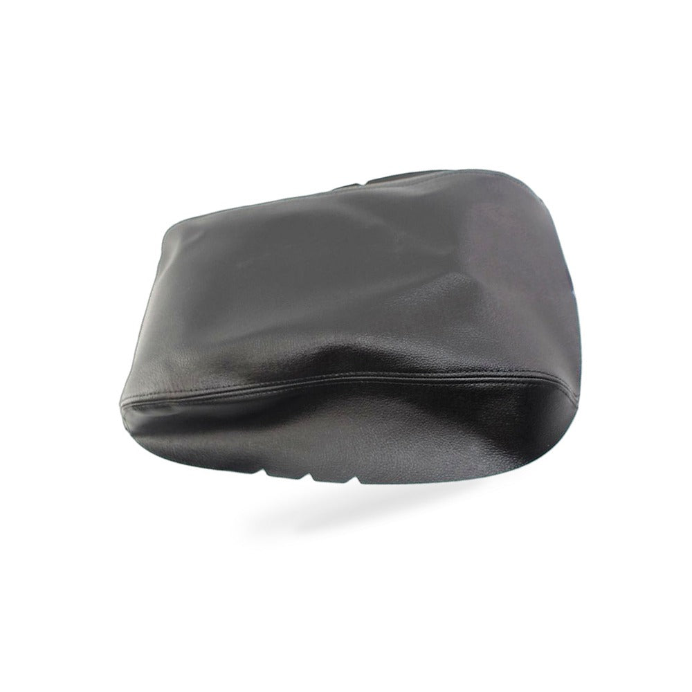 Leather Armrest Box Cover Suitable for Toyota Highlander 2008-2013 Black - BD2