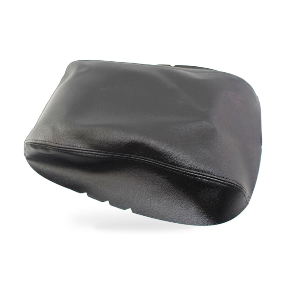 Leather Armrest Box Cover Suitable for Toyota Highlander 2008-2013 Black - ZT2