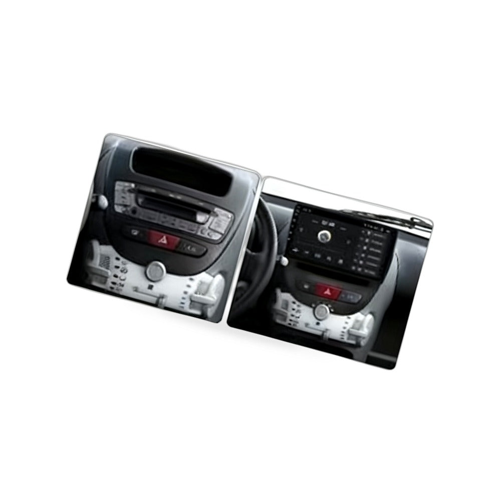 Android GPS Navigation Suitable for Peugeot 107 Citroen C1 Toyota Aygo 2005-2014