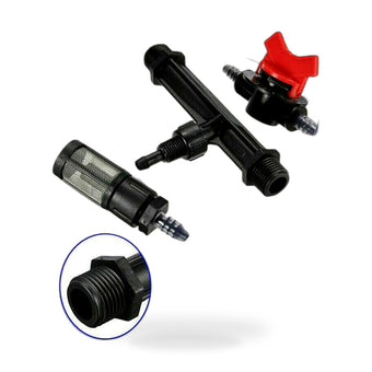 compare product Irrigation Venturi Fertilizer Injector Kit Suitable for Garden Systems