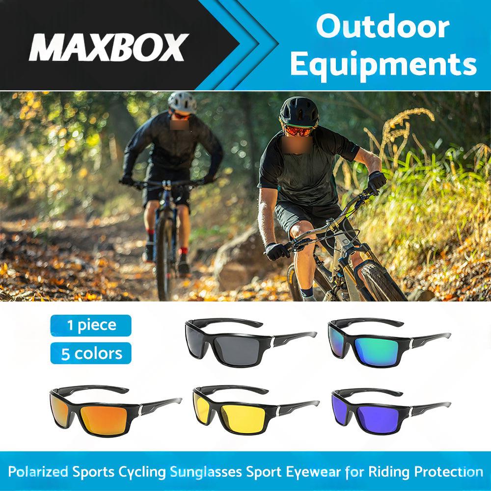 Men Polarized Sports Sunglasses Running Cycling Wrap Around Fishing Driving