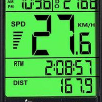 Wireless LCD Cycling Speedometer Odometer Suitable for Bicycle Waterproof