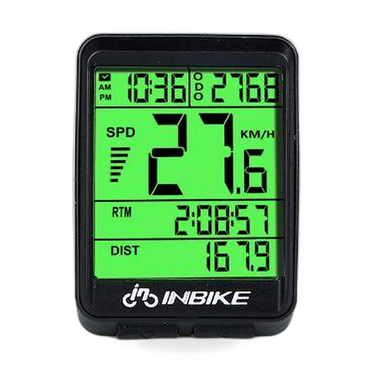 Wireless LCD Cycling Speedometer Odometer Suitable for Bicycle Waterproof