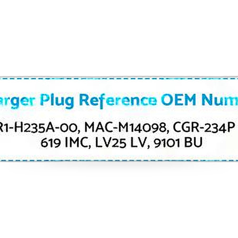 48V Golf Cart Charger Handle Plug & Receptacle Suitable for Yamaha G19 G22