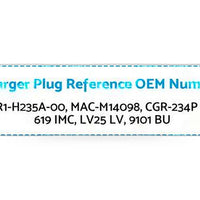 48V Golf Cart Charger Handle Plug & Receptacle Suitable for Yamaha G19 G22
