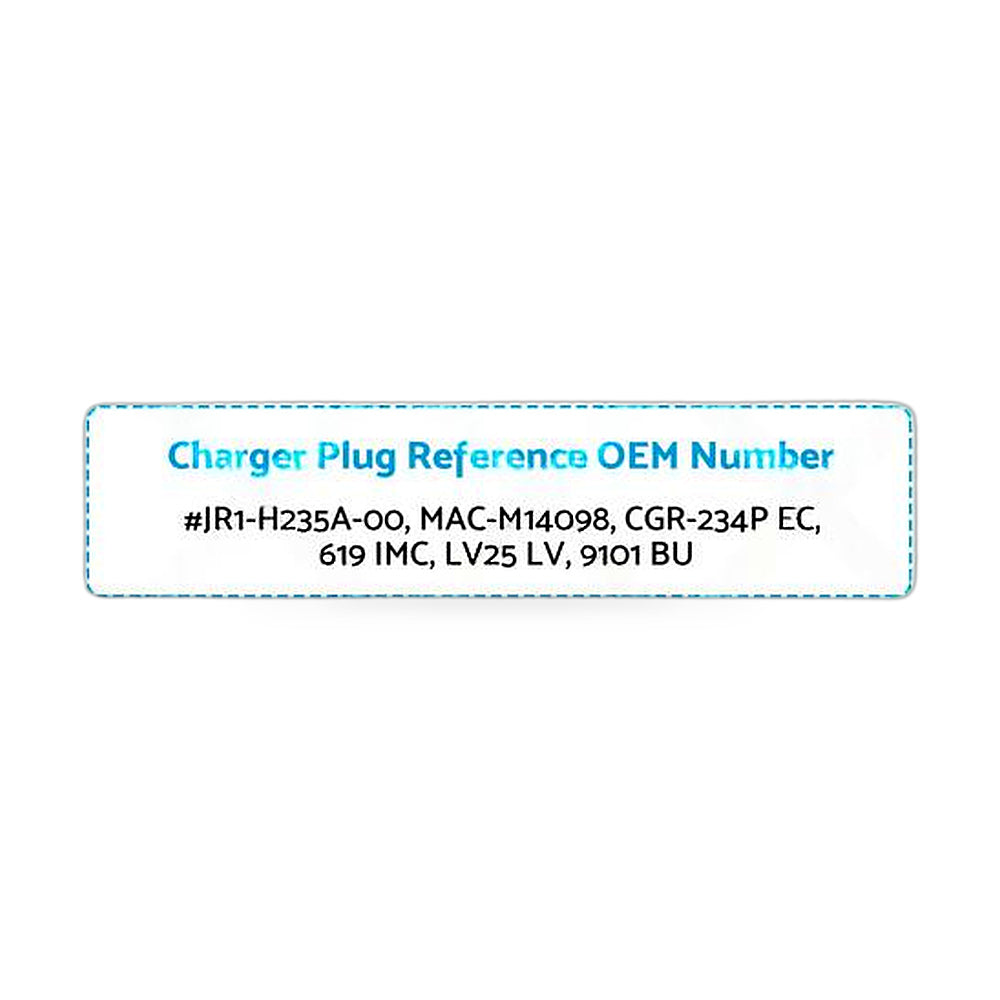 48V Golf Cart Charger Handle Plug & Receptacle Suitable for Yamaha G19 G22