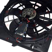 Radiator Cooling Fan With Control Module & Brush Motor Suitable for BMW E46