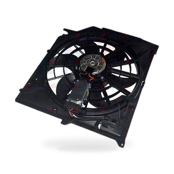 compare product Radiator Cooling Fan With Control Module & Brush Motor Suitable for BMW E46