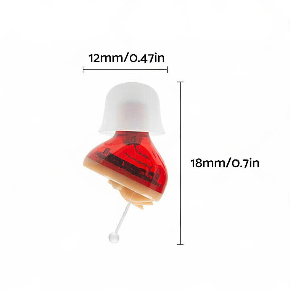 Digital Invisible Hearing Aid MiNi CIC Small Sound Voice Amplifier Enhancer L R