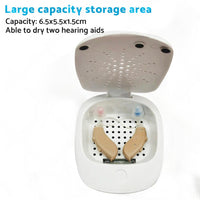 D-Dry+ Electronic Hearing Aid Dryer ¡§C For Cleaning, Drying & Storing Hearing Aids