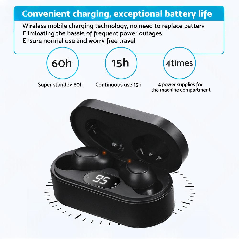 1 Pair Digital Rechargeable Hearing Aids In Ear Enhancer Sound Voice Amplifier
