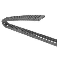 10mm x 20mm Drag Chain Cable Carrier 1Meter Open Type with End Connectors Plastic