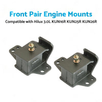 Front Pair Engine Mounts Suitable for Hilux 3. 0L KUN26R KUN16R KUN25R 05-16
