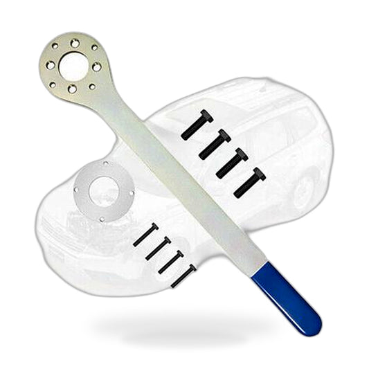 Crank Pulley Tool Kit with Screw Wrench Holder Suitable for Subaru Impreza