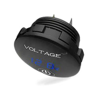 Car Panel Voltmeter 2PCS Suitable for Universal Vehicles