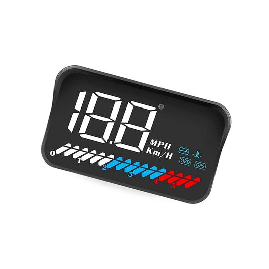 Head Up Display Suitable for Most Vehicles 3.5inch OBD GPS Dual System