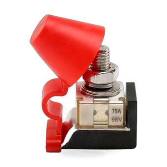 compare product M8 Terminal Fuse Block 75A 58V Waterproof Suitable for Automotive Use