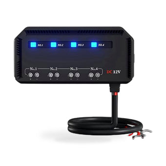 compare product 12V 20A Fuse Relay Box Kit With LED Indicator 4-Way Circuit 70cm Wiring Harness