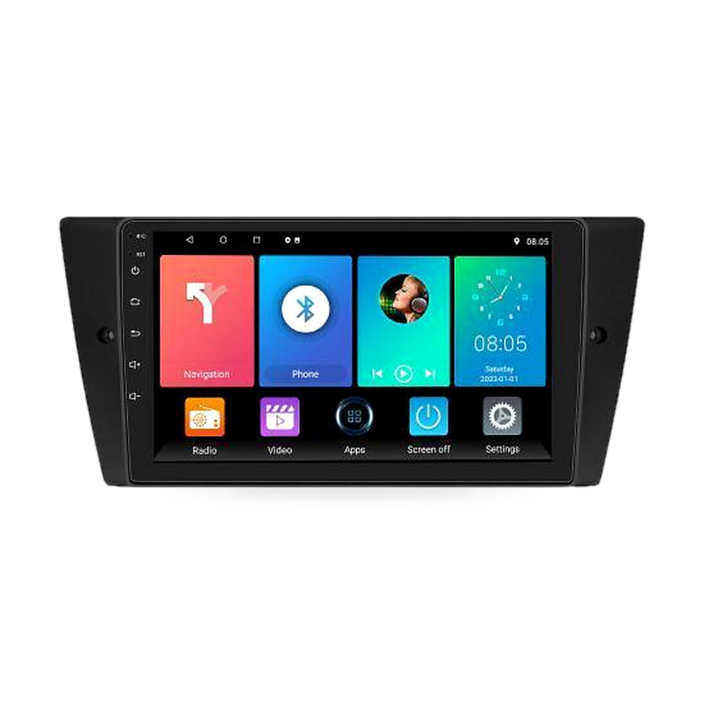 64GB Android 15.0 Car Stereo Carplay Radio GPS Head Unit for BMW E90 E91 E92 E93 - ZT3