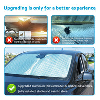 6 Layer Windscreen Sun Shade Suitable for Kia Stonic 2018¡§C2025