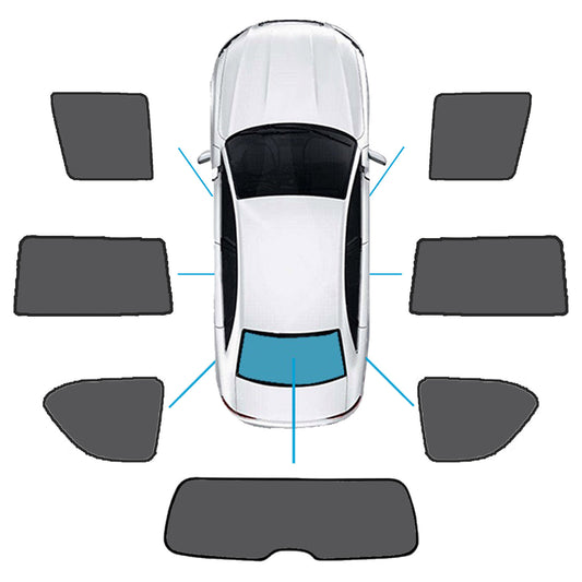Car Window Magnetic Sun Shade Suitable For Nissan Patrol Y62 Series 2012-2024
