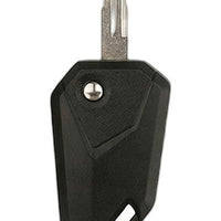 Black Motorcycle Folding Key Chip Shell Suitable for Honda Kawasaki Yamaha