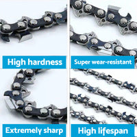 14''3/8LP .043 52DL Chainsaw Bar & Chain Suitable For Makita UC3520A EGO 56V