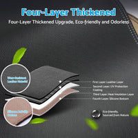{{ Dash Mat Microfiber Leather Black Suitable For Toyota Prado 150 Series 2009-2024 }} - Buy Car Parts Online at {{ Kaka Auto Parts }}.