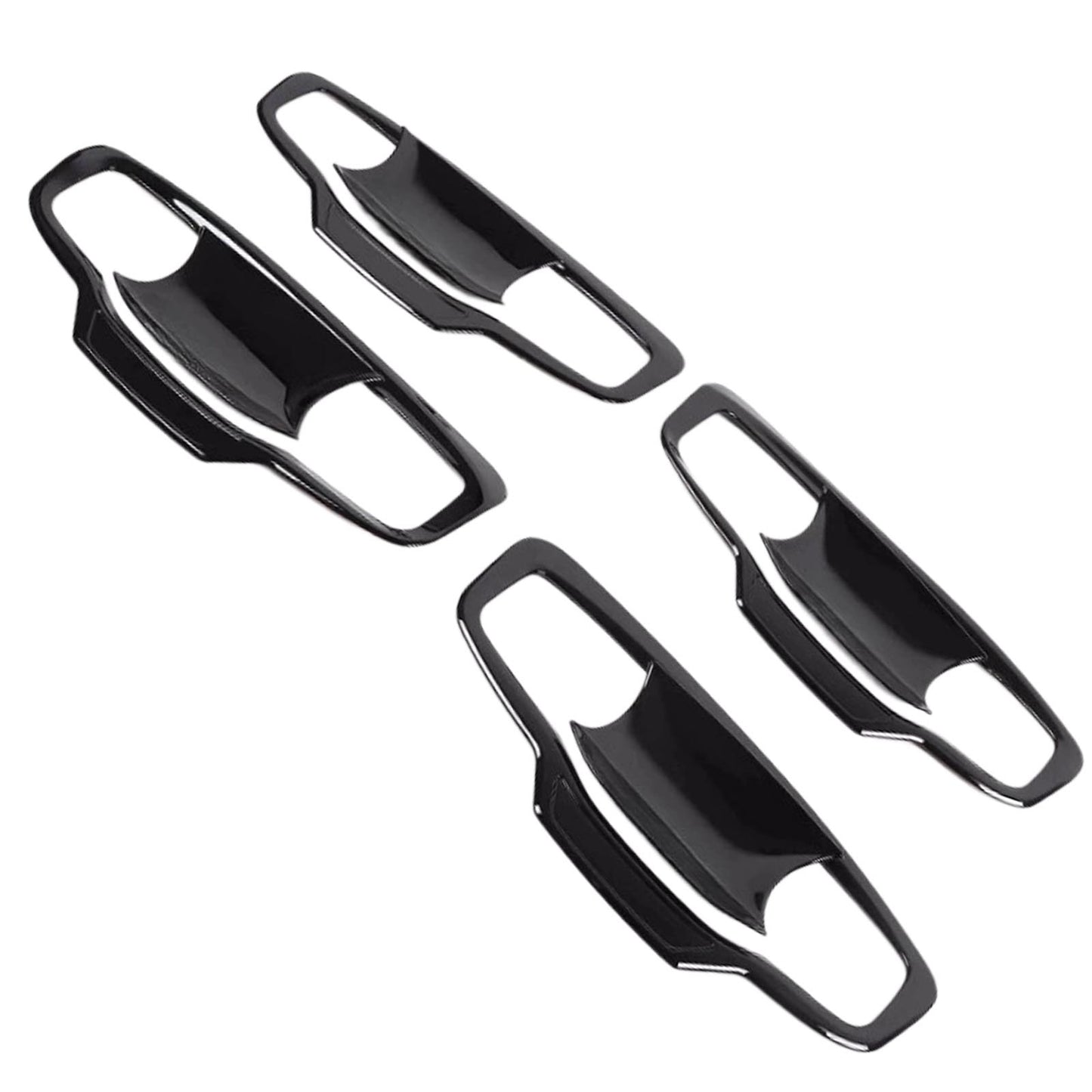 Door Handle Bowl Cover Trim Gloss Black Suitable For Mitsubishi Triton MV 2024+