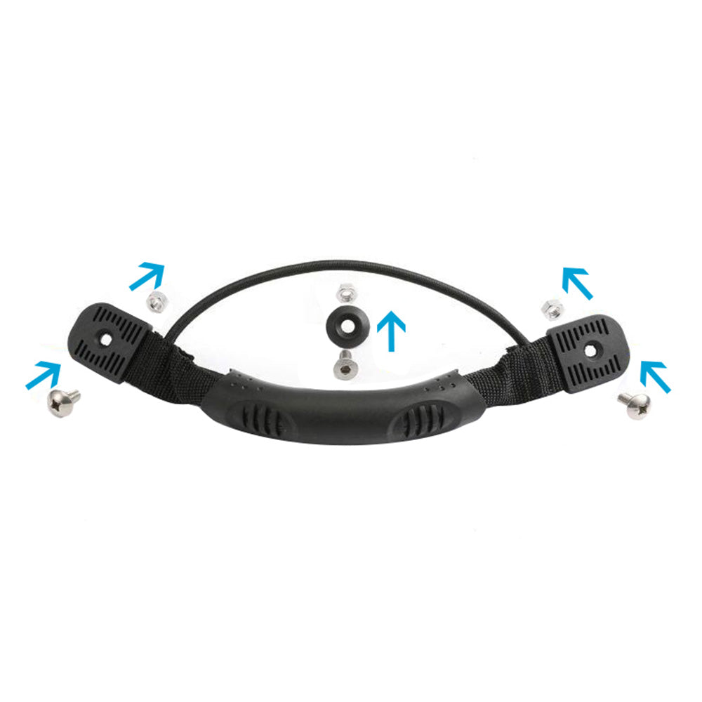4x Side Mount Carry Handles with Screws Suitable For Kayak / Canoe / Boat Replacement