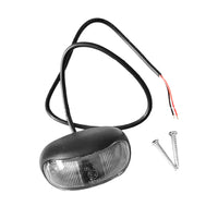 10x 2-LED Clearance Side Marker Lights Suitable For Trailer Truck 12V 24V Red & Amber