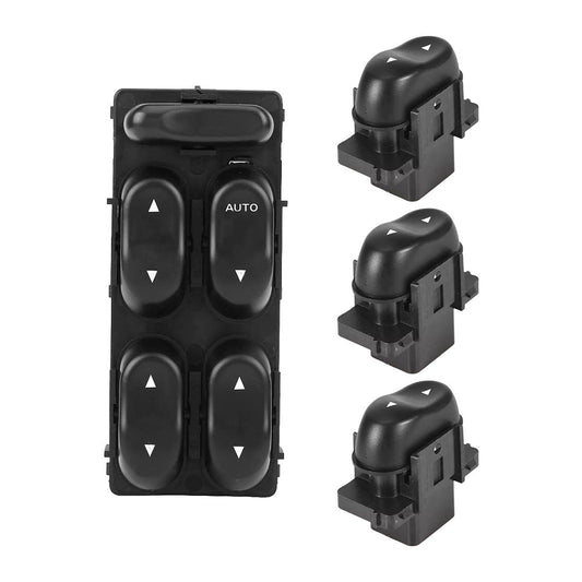 Set of 4 Power Window Switches Suitable For Ford Fairlane & Fairmont AU - Driver & Passenger Side