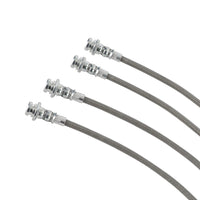 Front & Rear Braided Brake Line Hose Set Suitable For Nissan Patrol GQ Y60 1988¡§C1997 / Ford Maverick DA 1988¡§C1994